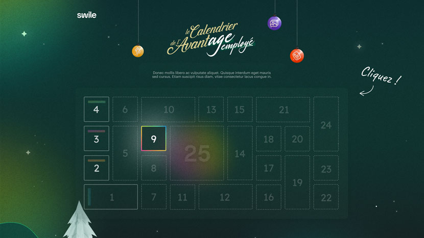 Swile Advent calendar